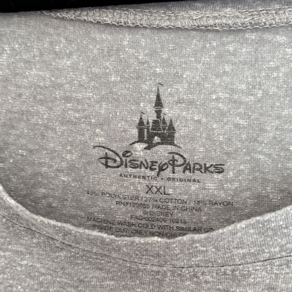 Disney Gray T-Shirt with Mickey and Minnie - Picture 2 of 2